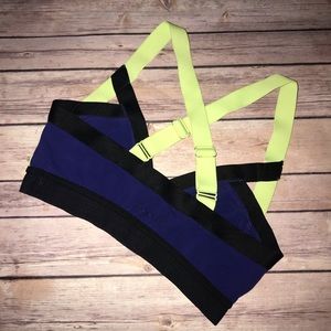 Aritzia Intimates & Sleepwear - Aritzia Community Rasa Sports Bra Blue Black Neon Aritzia Intimates & Sleepwear - Aritzia Community Rasa Sports Bra Blue Black Neon